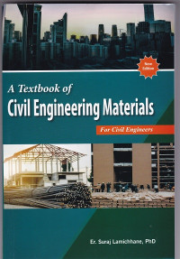 Image of A textbook of civil engineering materials
