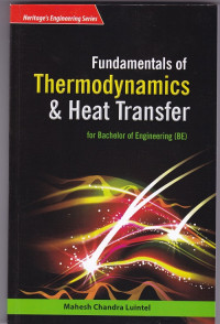 Image of Fundamentals of thermodynamics & heat transfer