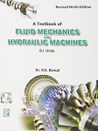 Image of A textbook of fluid mechanics and hydraulic machines